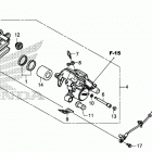 CRF250L AC Задний суппорт
