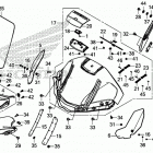 GL1800BD 2AC Ветровое стекло