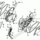 CB650RA Капот и облицовка