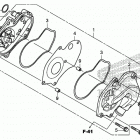 NC750X AC Водяной насос