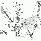 NC750X AC Front brake master