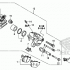 NC750X AC Задний суппорт