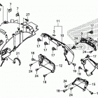 GL1800BD 2AC Задний бампер