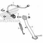 NC750X AC Подножка
