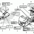 GL1800BD 2AC Лейбл предостережения