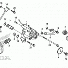 VT1300CX 7AC Масляный насос и фильтр