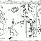 NC750X AC Топливный бак и насос