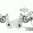 CRF250L AC Caution label (1)
