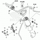 CBR650RA 2AC Канистра осушителя
