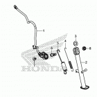 CB650RA Подножка