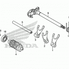 CRF250L AC Вилка переключения передач