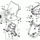 NC750X AC Передний обтекатель