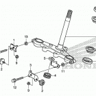 CRF110F Траверса нижняя