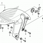 CB650RA Переднее крыло