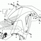 NC750X AC Переднее крыло