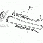 NC750X AC Цепь ГРМ и натяжитель