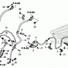 GL1800BD 2AC Brake hose@brake pipe