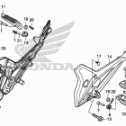 NC750X AC Подножки
