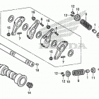 NC750X AC Распределительный вал и клапана