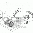 NC750X AC Корпус Дросселя