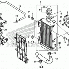 CRF250L AC Радиатор