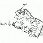 NC750X AC Крышка головки цилиндров