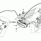 CMX300 A Taillight@license light