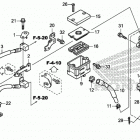 NC750XD A Задний тормозной цилиндр