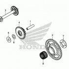CB650RA Starting driven gear