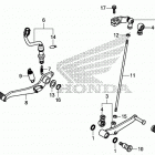 CBR650RA Педали