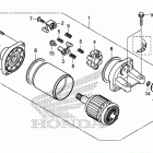 CBR650RA Стартер