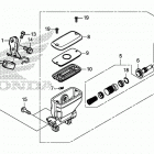 GL1800BD 2AC Задний тормозной цилиндр