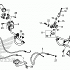 CBR650RA Рычаги,тросы и рулевые переключатели