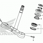 CBR650RA Траверса нижняя