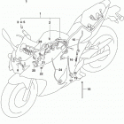 GSX250R,RA Wiring harness (gsx250rm0 p33)