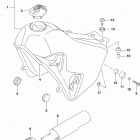 DR,Z400S,SM Fuel tank (dr-z400s:e33)