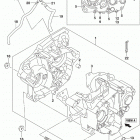 RM,Z250 Картер двигателя