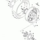 DL650A,XA Rear wheel (dl650xa)