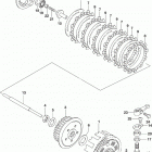 DR200S Сцепление