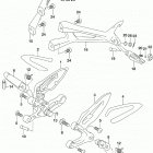 GSX,S1000SA,KATANA 2020 Подножки