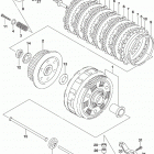 DL650A,XA Сцепление