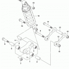GSX,S750Z,A,ZA Втулки заднего рычага