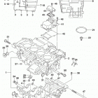 GSX,R750 Картер двигателя