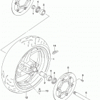 GSX,S1000A,ZA Front wheel (gsx-s1000za)