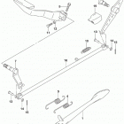 VL800 Задний тормоз