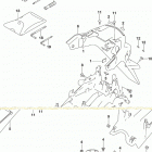 DL1050,XT,XTA Rear fender (dl1050rc)