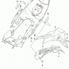 GSX,S750Z,A,ZA Задний бампер
