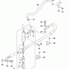 DR650SE Задний торм цилиндр