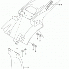 DR,Z125,L Rear fender (dr-z125lm0 e03)