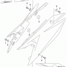RM,Z250 Обтекатель рамы